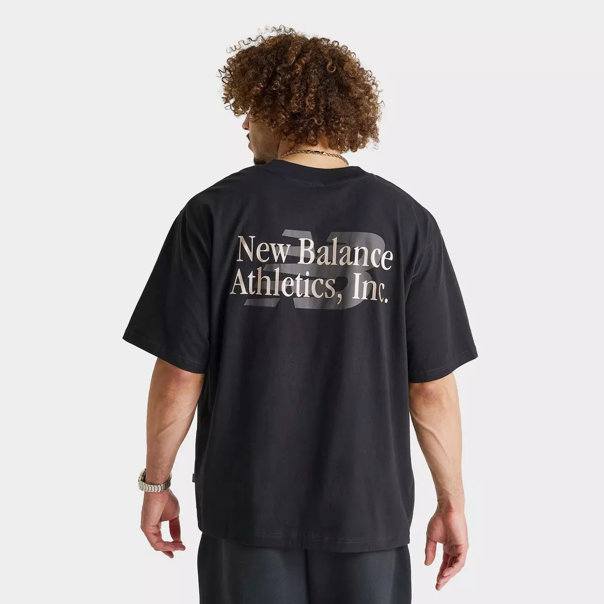 New Balance Mens Black Copper T Shirt 2