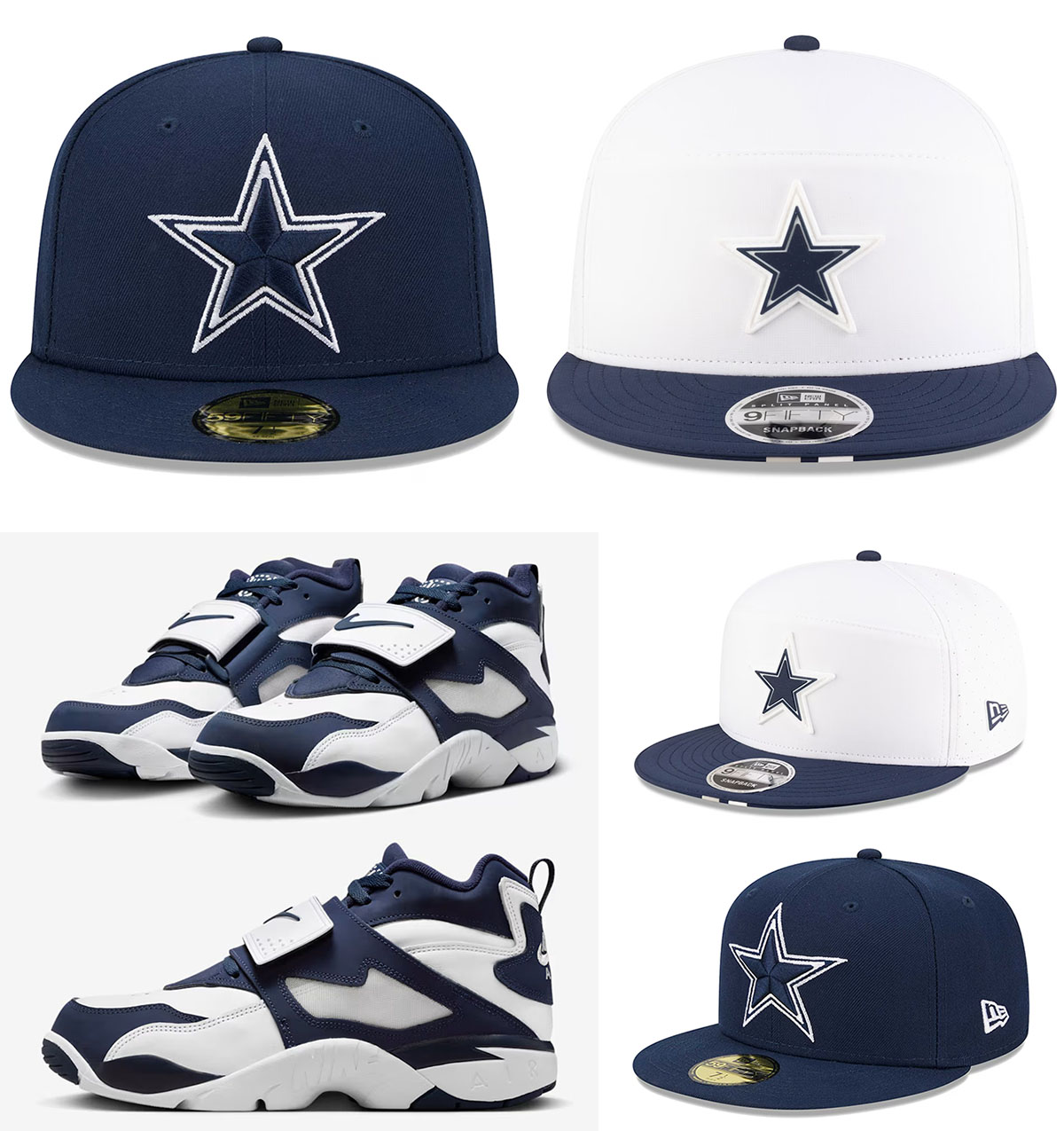 Nike Air Diamond Turf Cowboys Hats to Match Sneakers