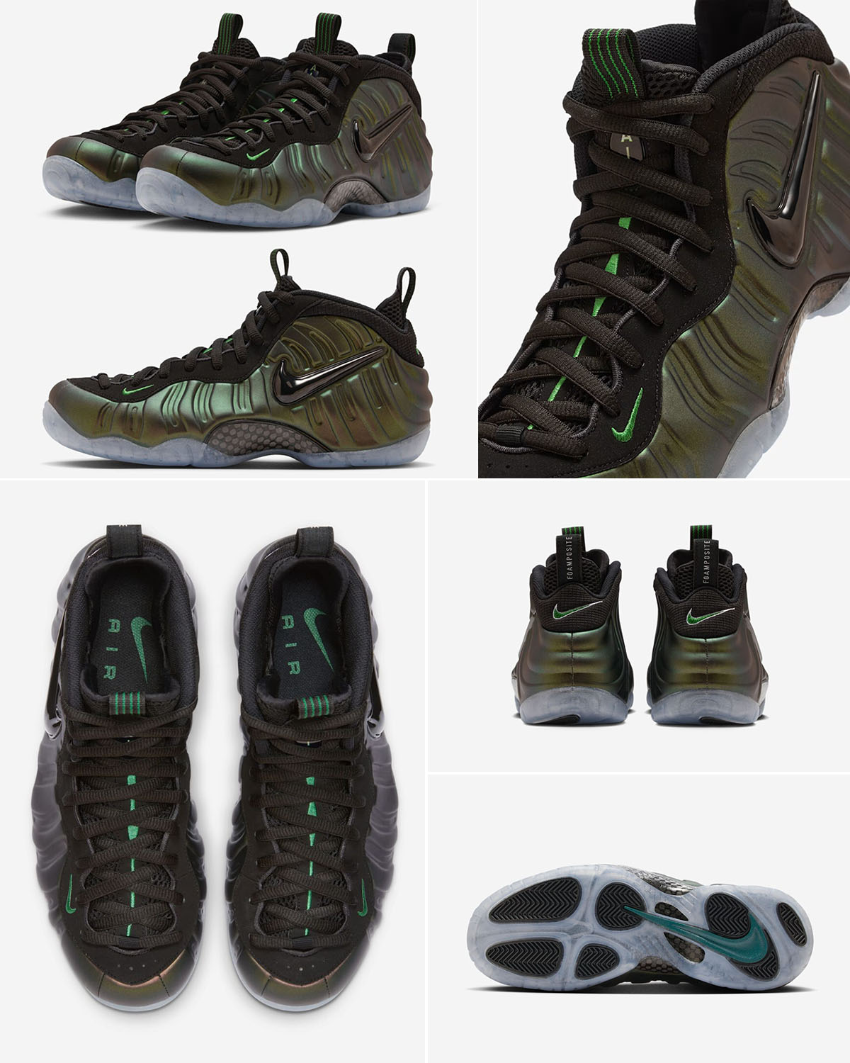 Nike Air Foamposite Pro Pine Green 2025