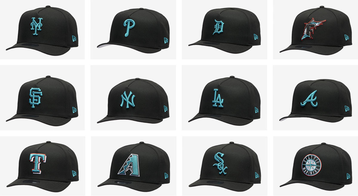 Nike Air Griffey Max 1 Freshwater 2025 New Era MLB Snapback Hats