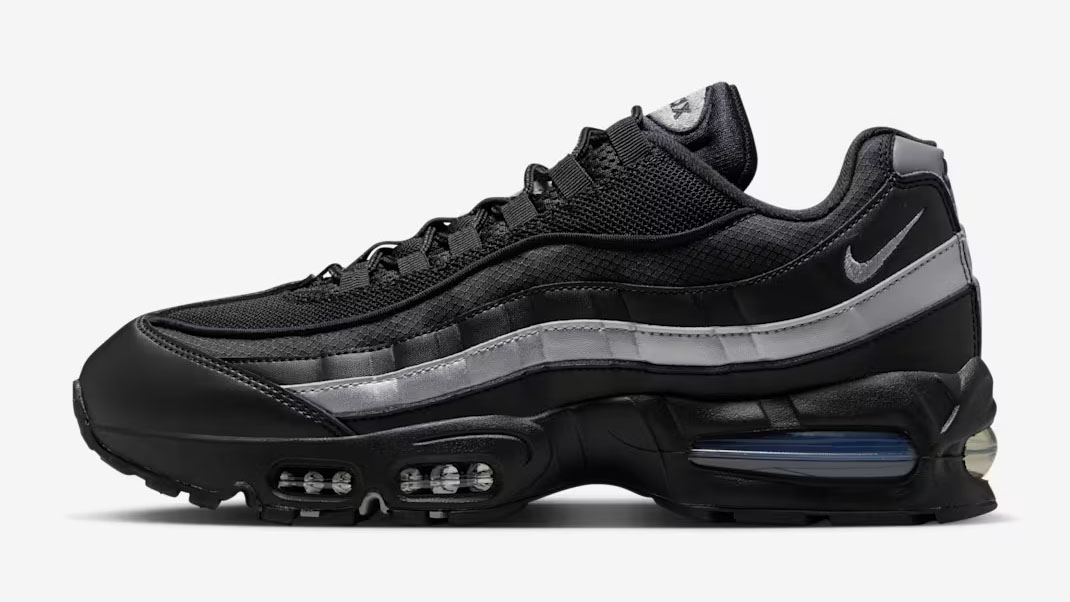 Nike Air Max 95 Reflective Black Silver Mens Shoes IB1667-003