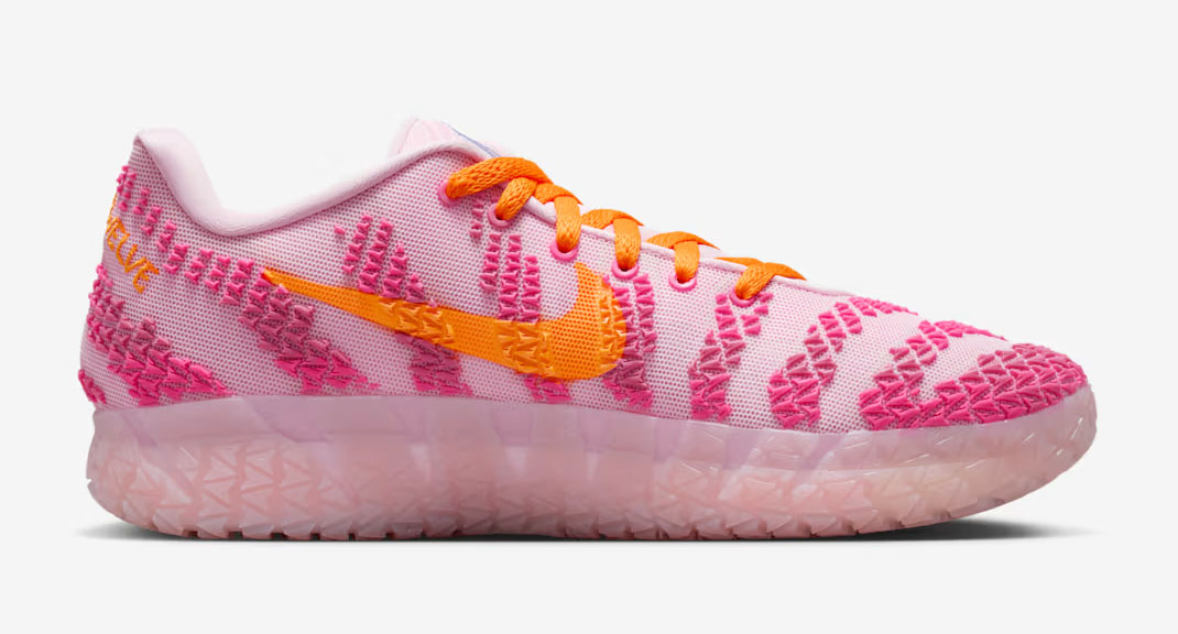 Nike Ja 3 Jelly Bean Pink Foam Basketball Shoes 3