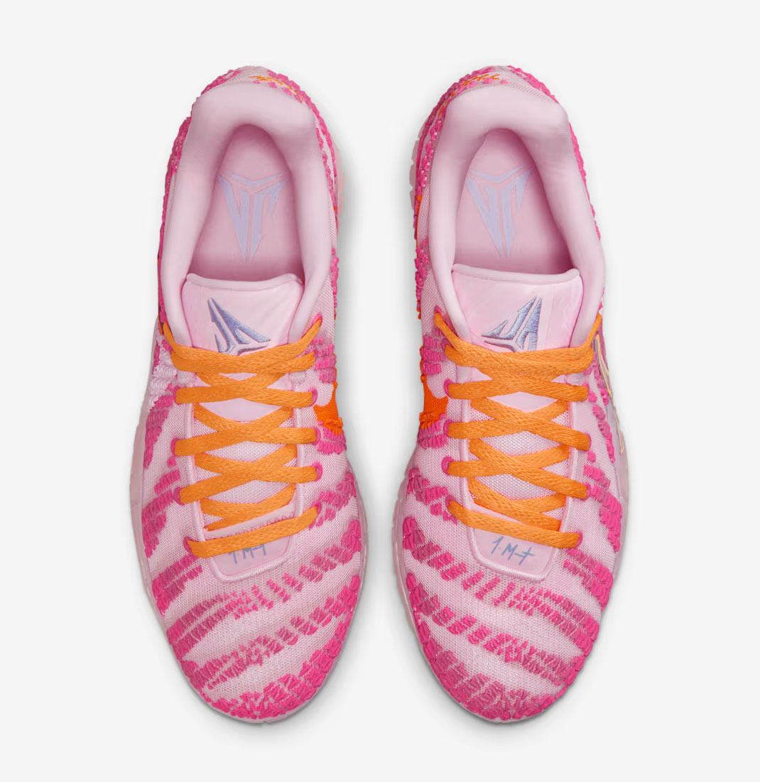 Nike Ja 3 Jelly Bean Pink Foam Basketball Shoes 4