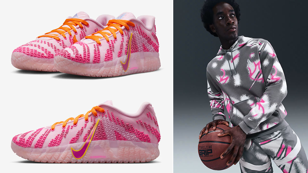 Nike Ja 3 Jelly Bean Shoes and Hoodie Outfit