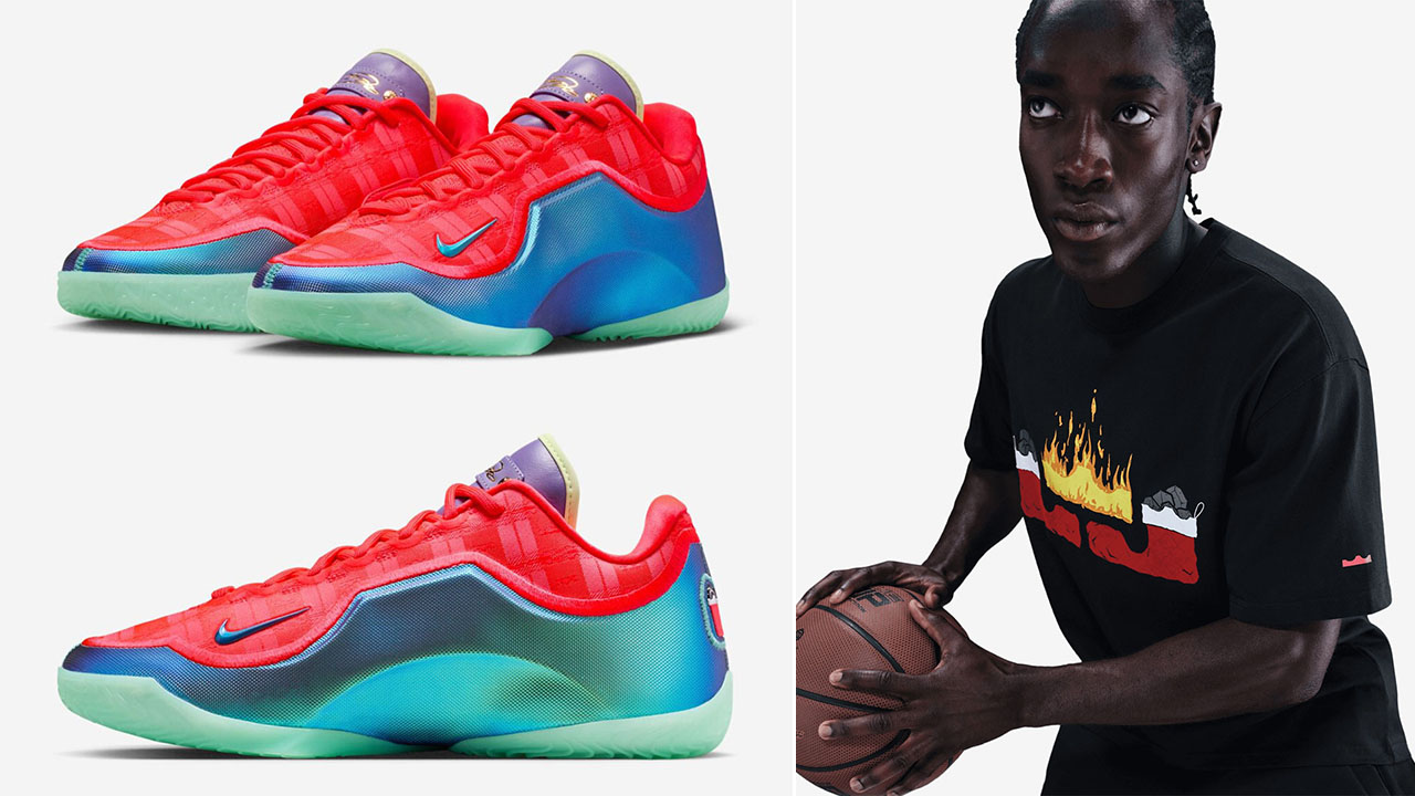 Nike LeBron 23 Stocking Stuffer Sneakers and T Shirt