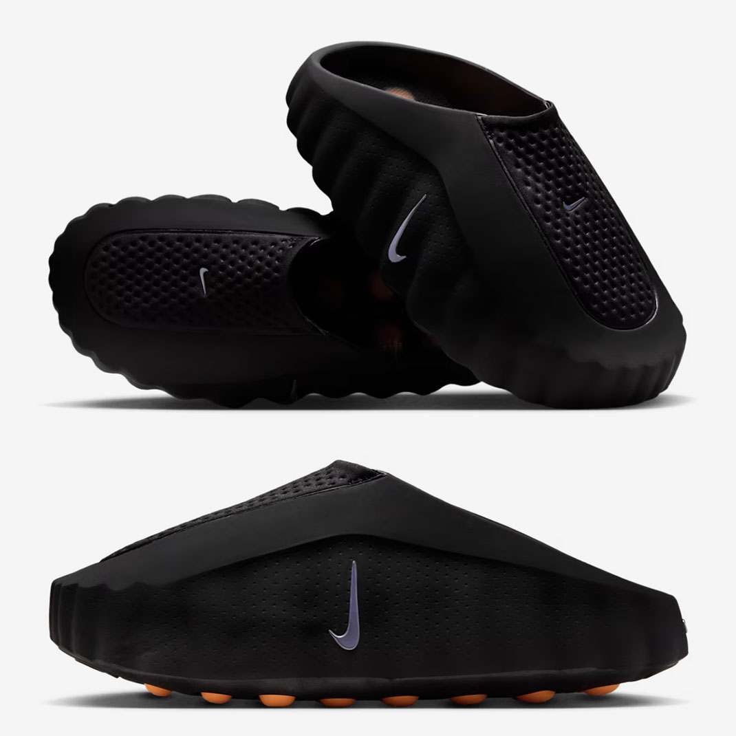 Nike Mind 001 Black Hyper Crimson Mens Mules HQ4307-001