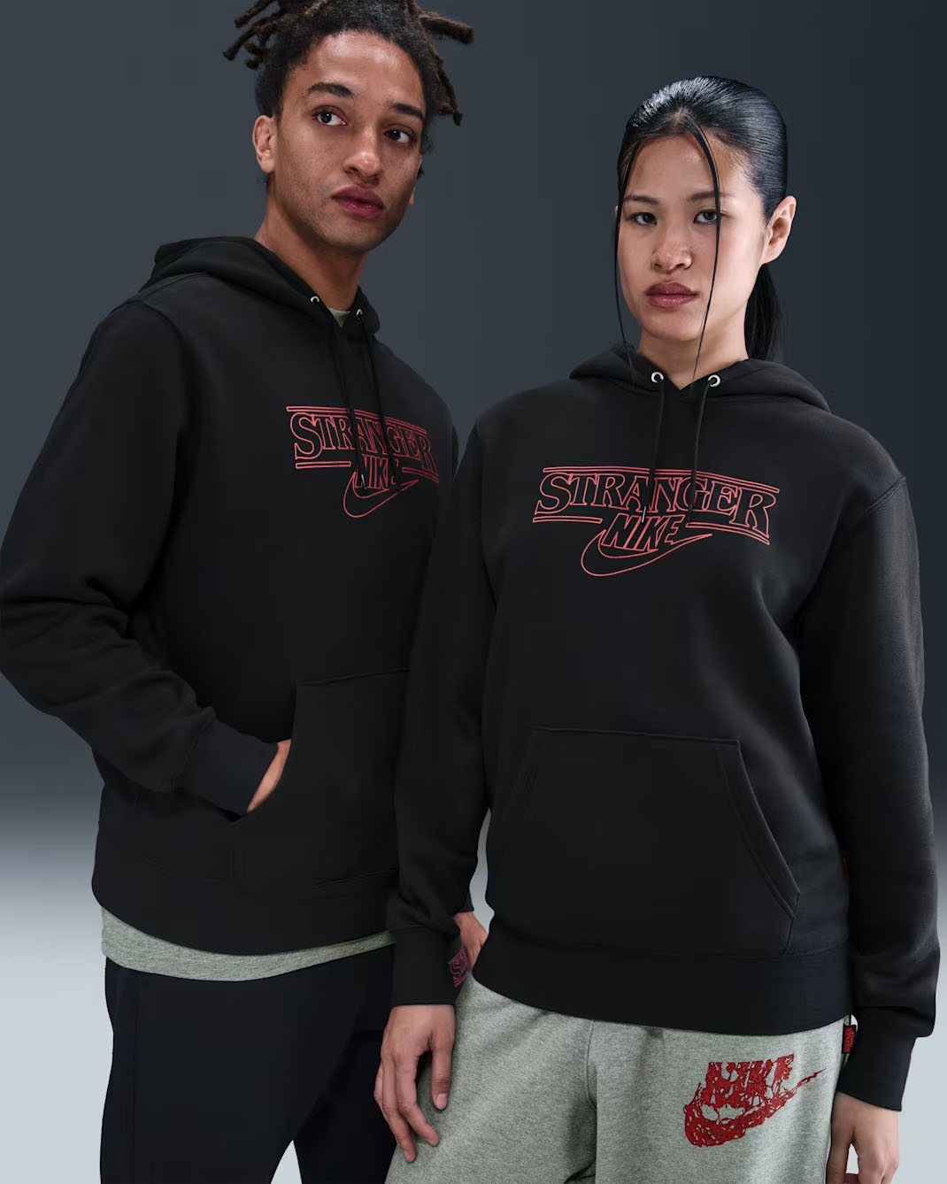 Nike Stranger Things Hoodie Black