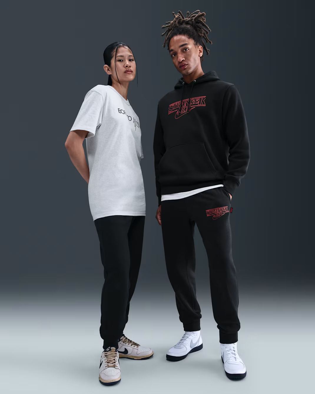 Nike x Stranger Things Shirt Hoodie Pants Outfit