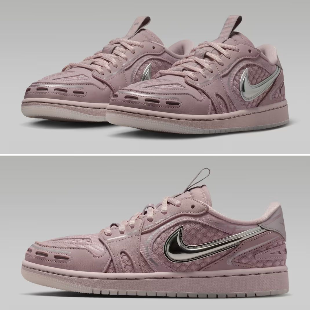 Air Jordan 1 Low Method of Make Particle Rose Womens Shoes HQ2186-601