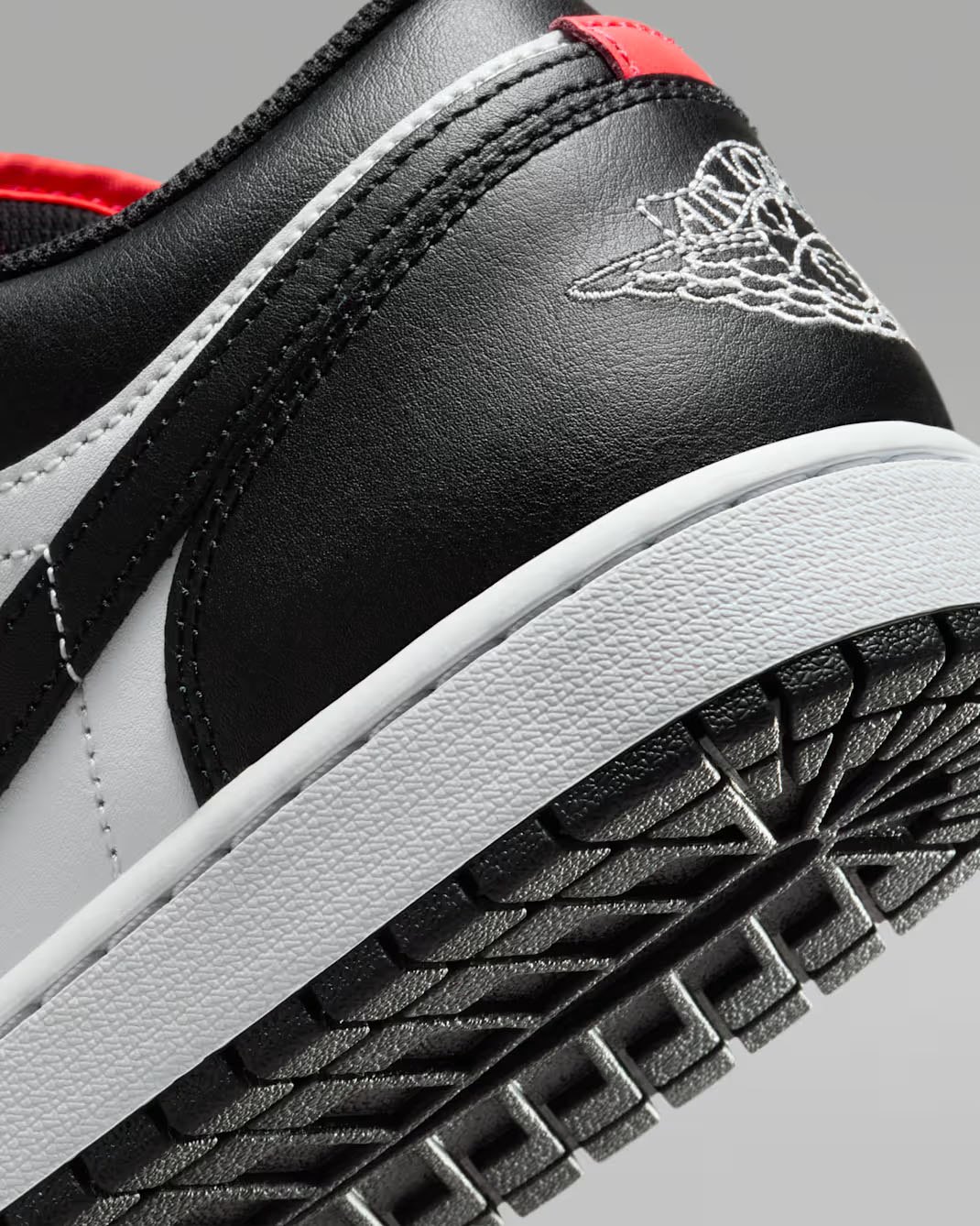 Air Jordan 1 Low Neutral Grey Summit White Infrared 23 Black Mens Sneakers 8