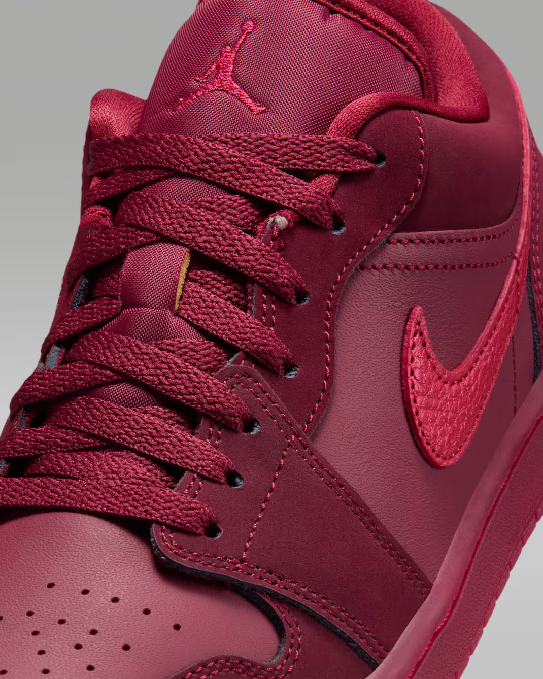 Air Jordan 1 Low SE Valentines Day 2026 Team Red Sierra Red Womens Sneakers 7