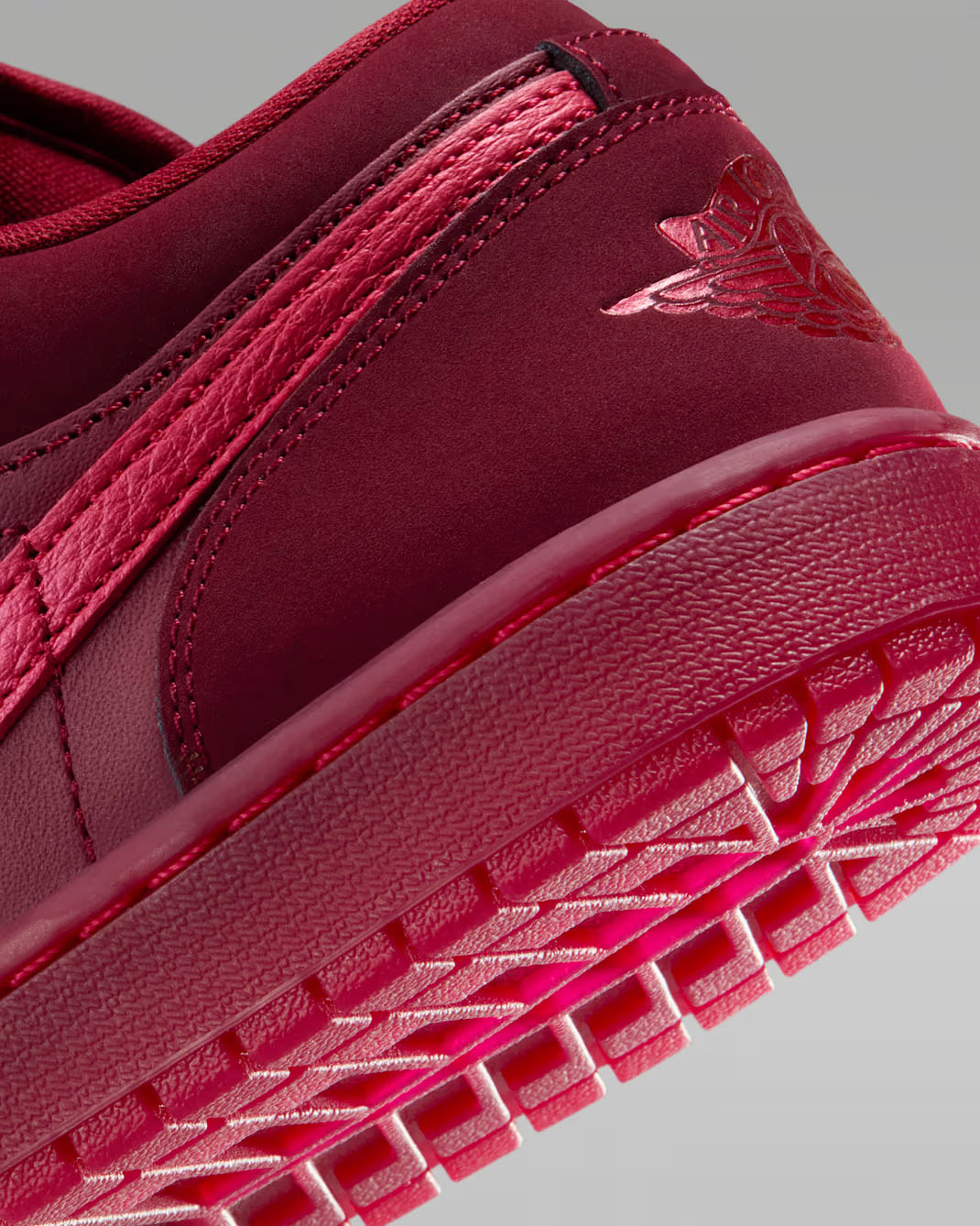 Air Jordan 1 Low SE Valentines Day 2026 Team Red Sierra Red Womens Sneakers 8
