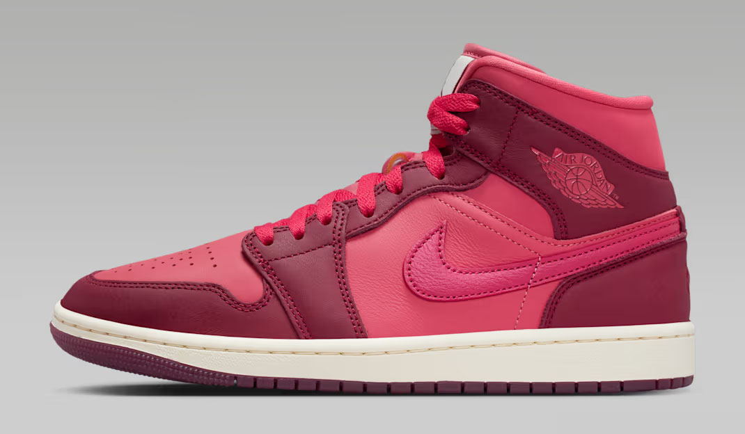 Air Jordan 1 Mid Valentines Day 2026 Womens Sneakers 2