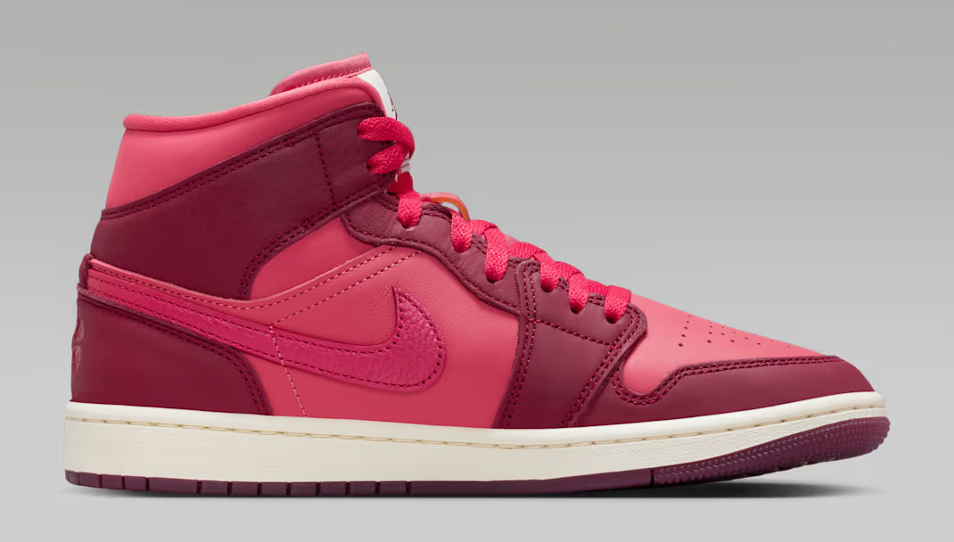 Air Jordan 1 Mid Valentines Day 2026 Womens Sneakers 3