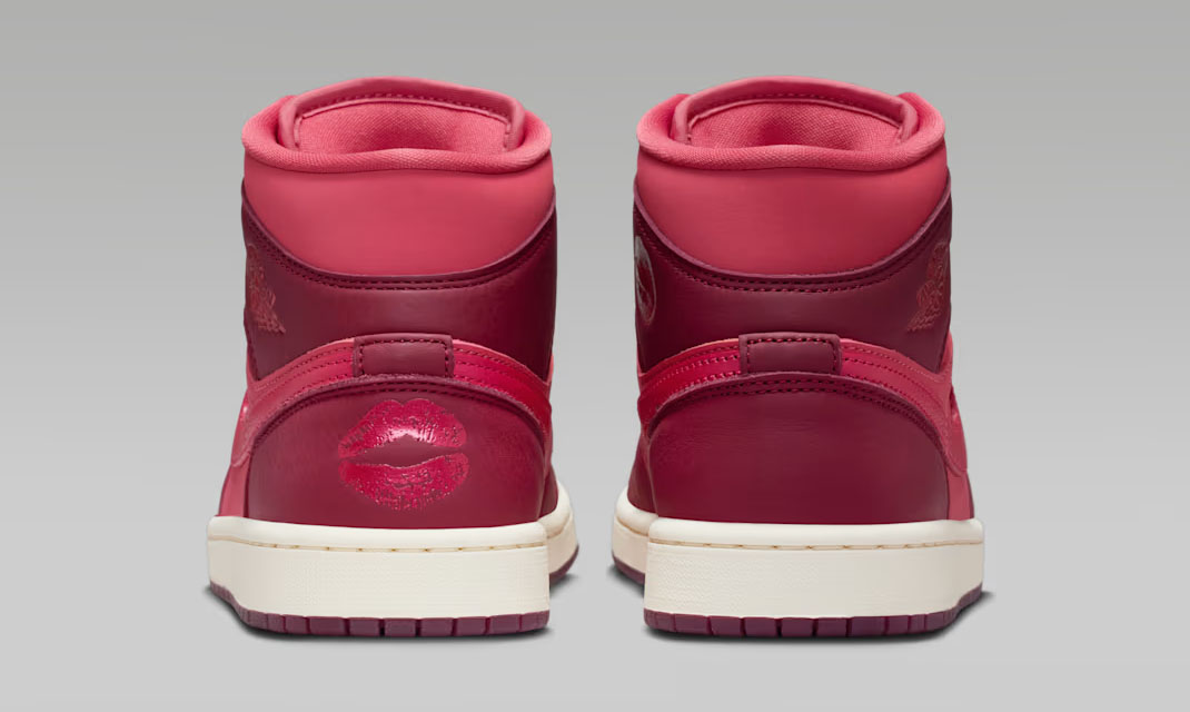 Air Jordan 1 Mid Valentines Day 2026 Womens Sneakers 5