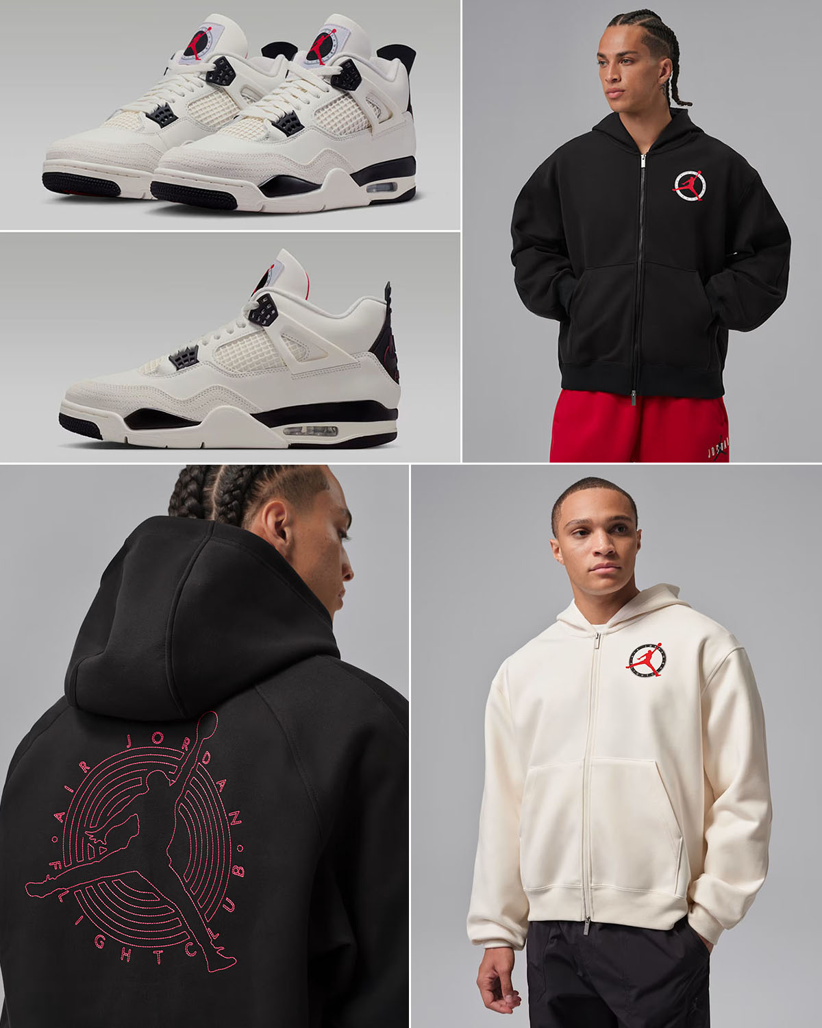 Air Jordan 4 Flight Club Hoodies