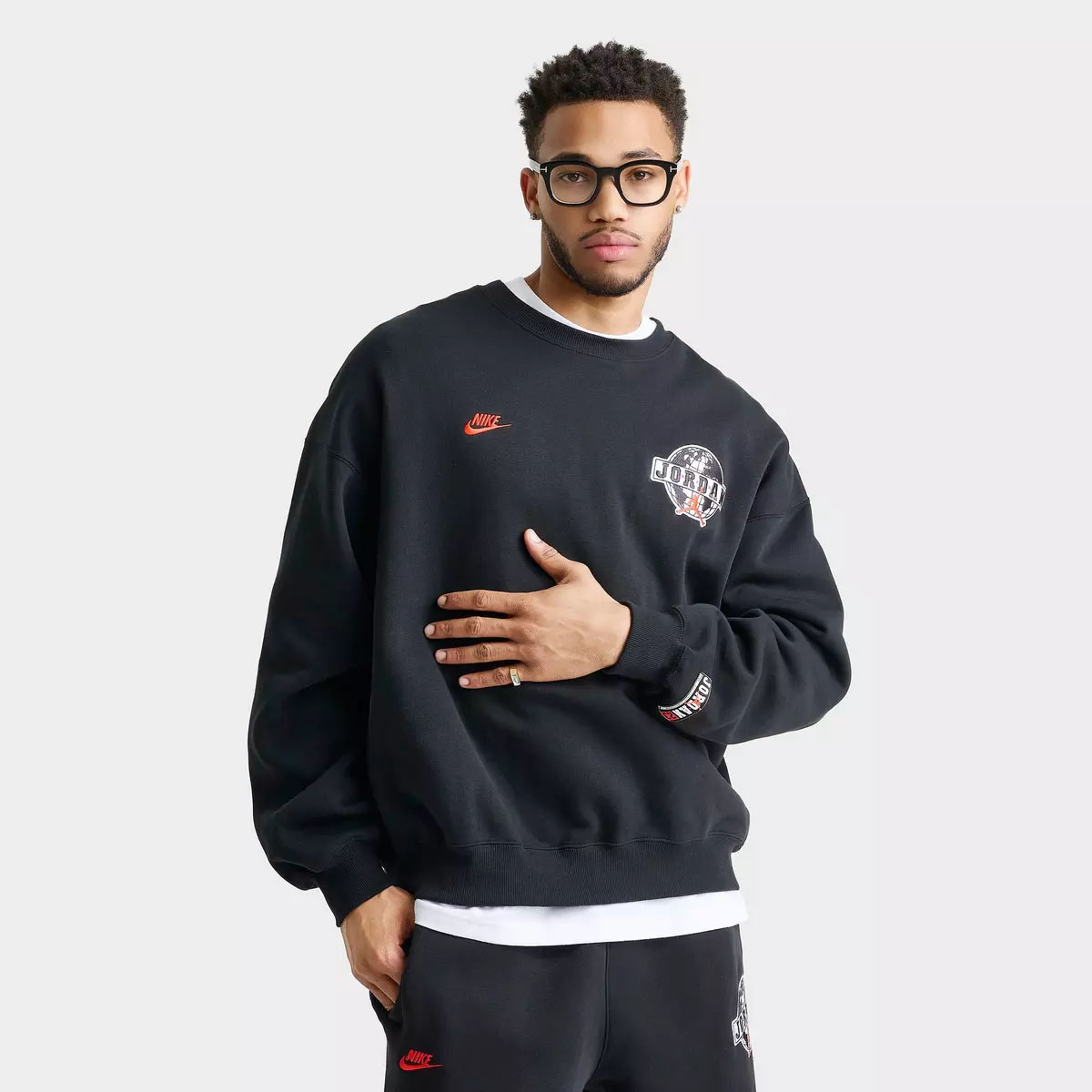 Air Jordan 4 Flight Club Mens Brooklyn Sweatshirt 1