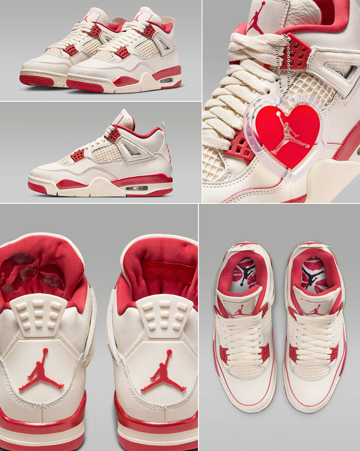 Air Jordan 4 Valentines Day 2026 HV0823-108 Womens Sneakers
