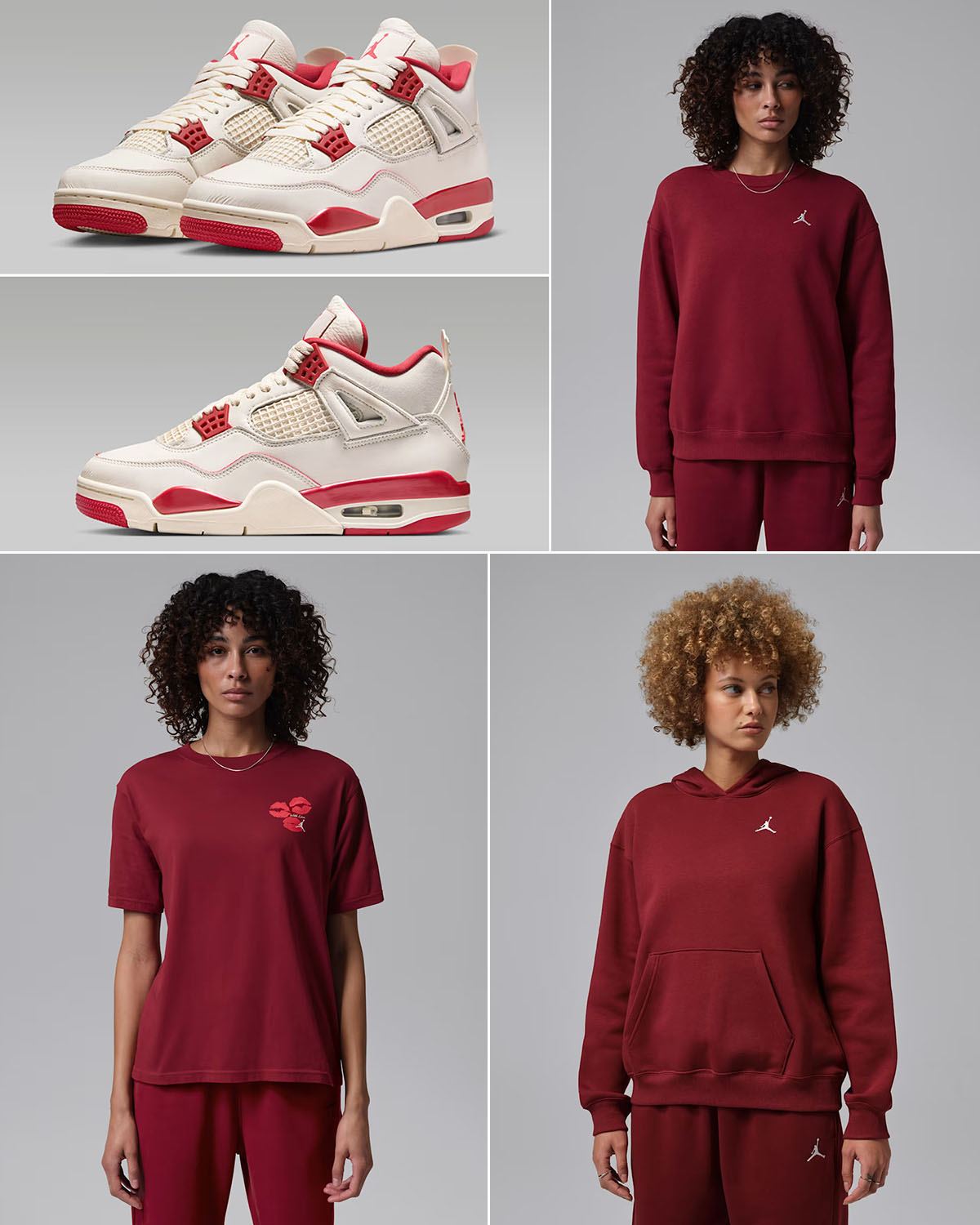 Air Jordan 4 Valentines Day 2026 Womens Sneakers Matching Outfits
