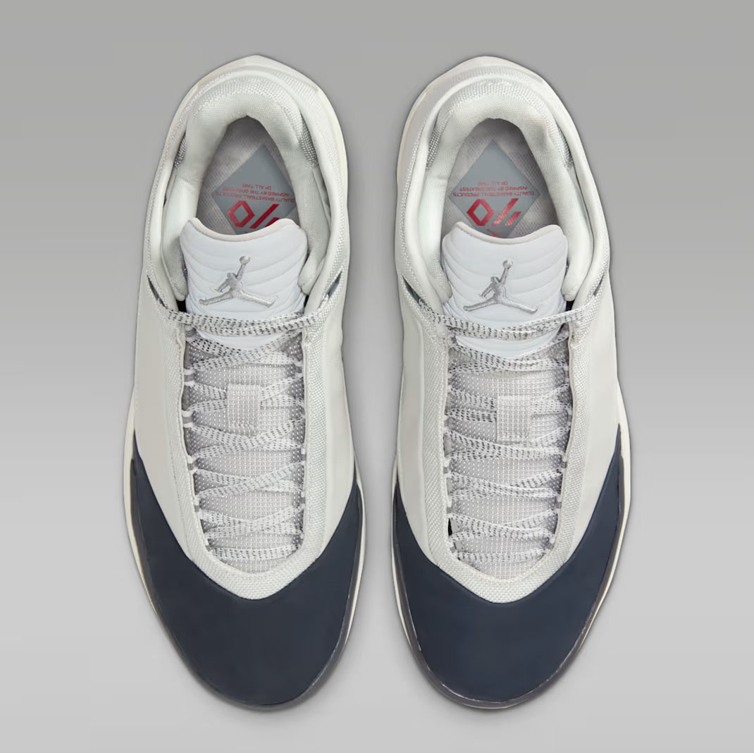 Air Jordan 40 Wolf Grey Basketball Shoes 4