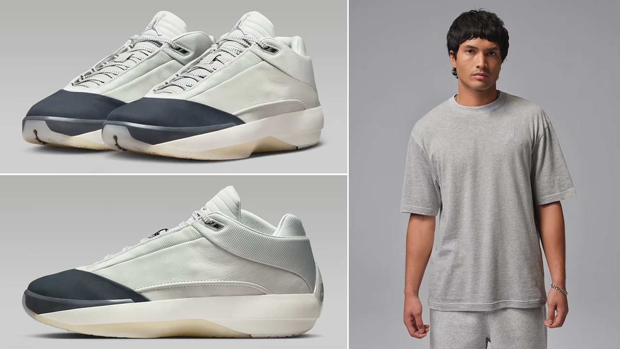 Air Jordan 40 Wolf Grey Sneakers Outfits