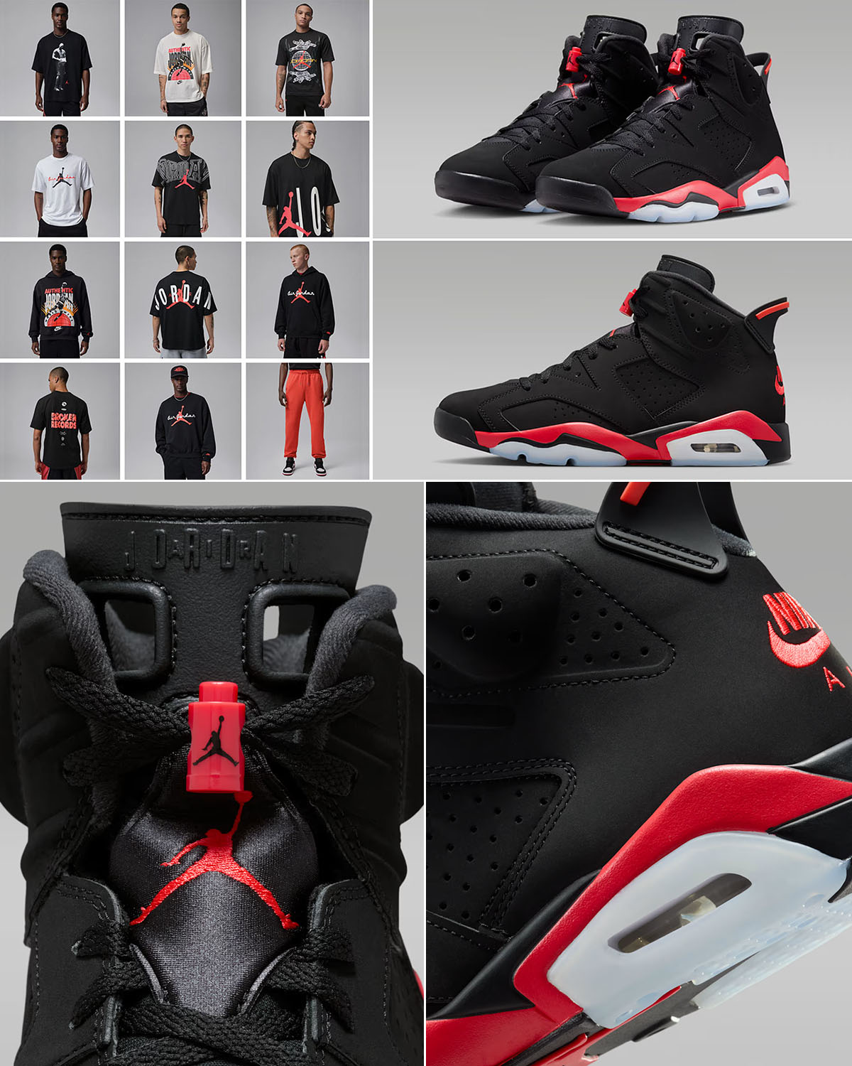 Air Jordan 6 Reverse Infrared Salesman 2026 Sneakers and Apparel