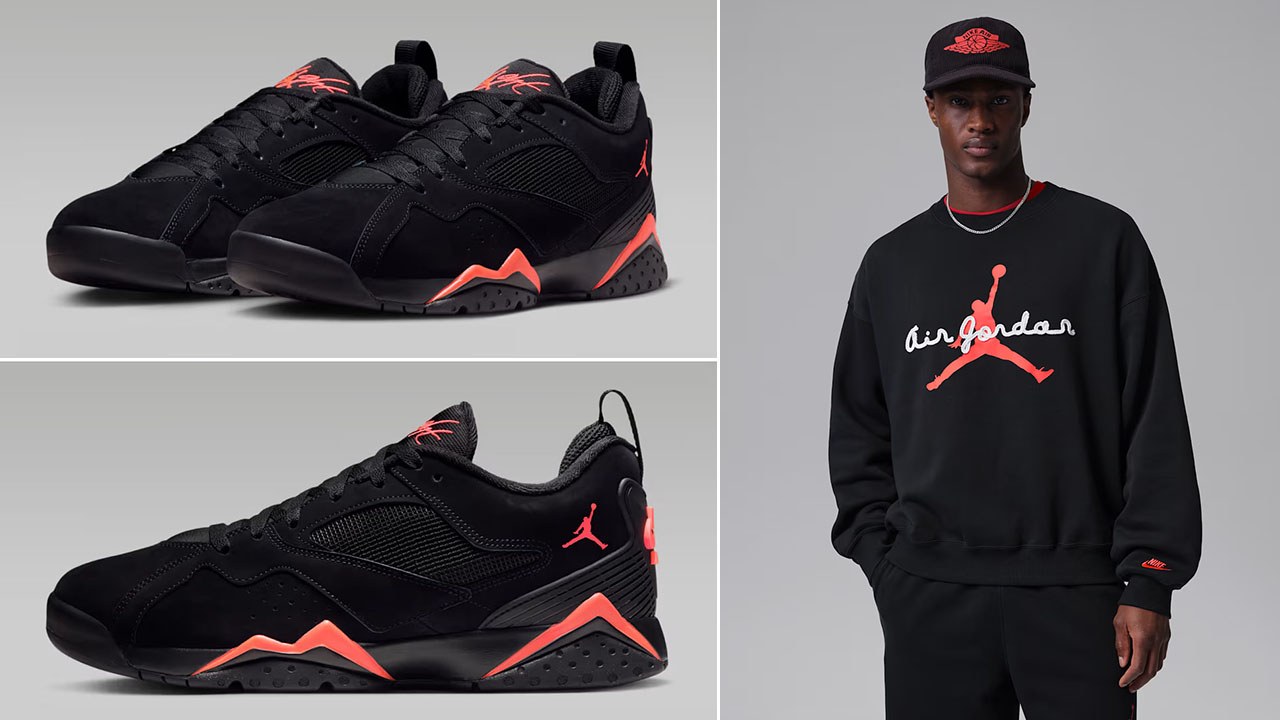 Air Jordan MVP 92 Black Infrared 23 Sneakers Outfits