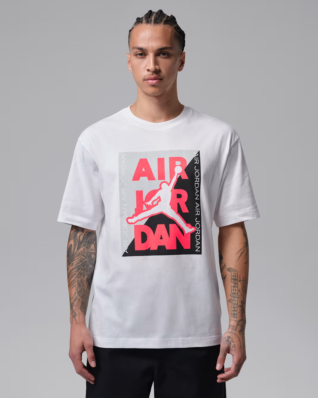 Air Jordan Men's Graphic T Shirt White Infrared 23