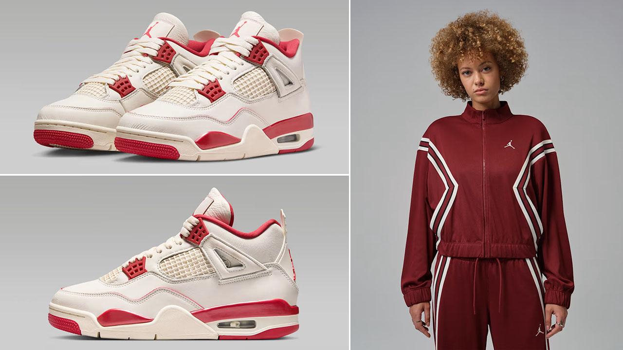 Air jordan 4 Valentines Day 2026 x Jordan Brooklyn Womens Track Jacket and Pants