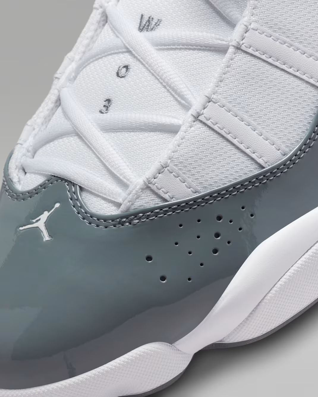 Jordan 6 Rings White Cool Grey Mens Shoes 7