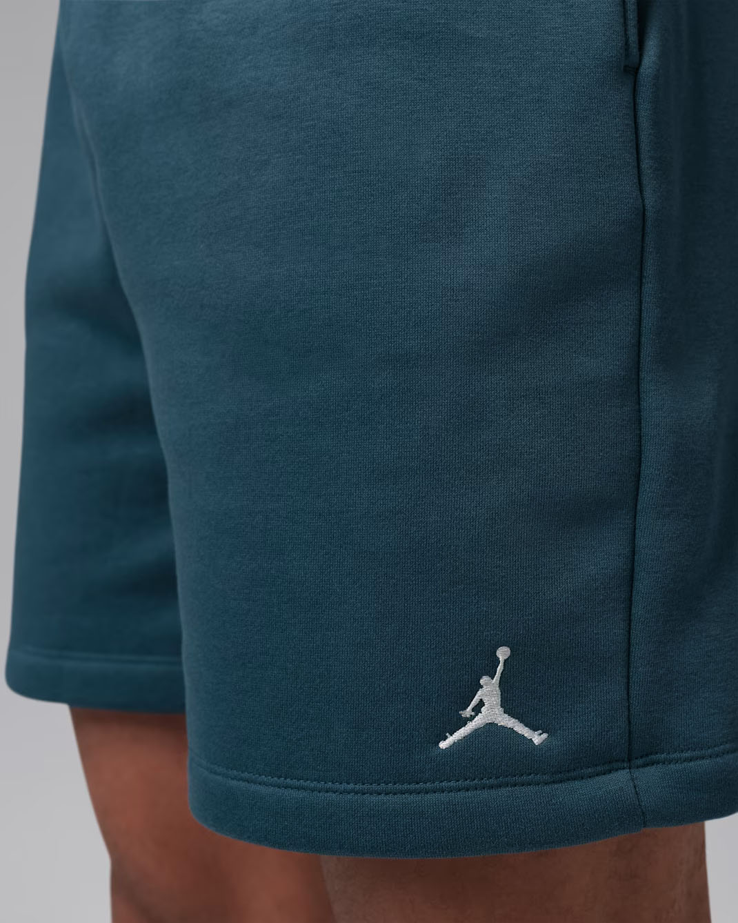 Jordan Brooklyn Fleece Mens Shorts Squadron Blue White 2