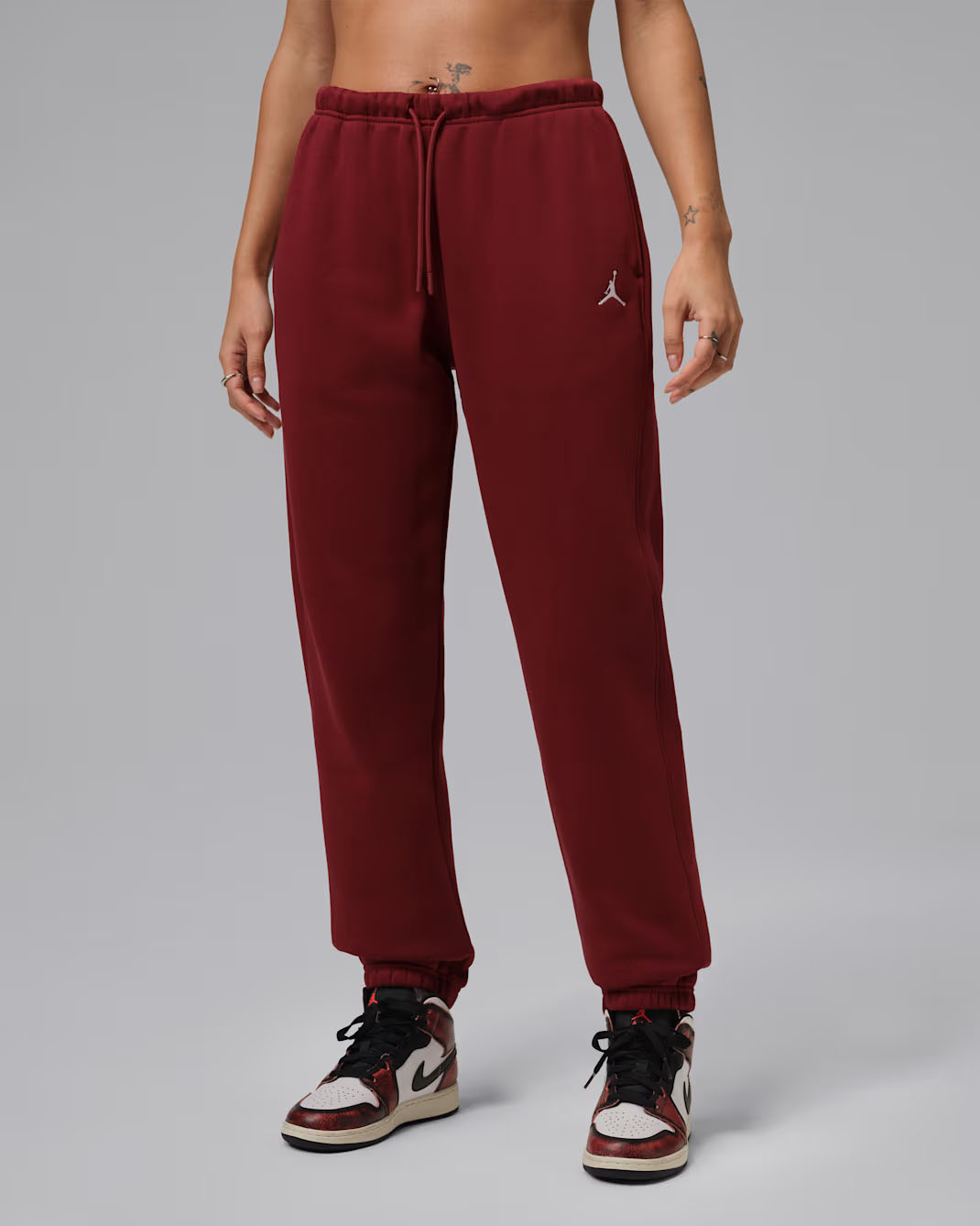 Jordan Brooklyn Fleece Women's Pants Team Red