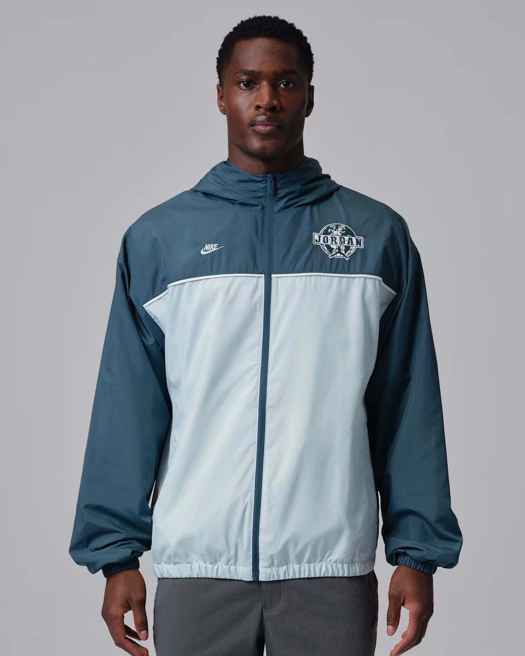 Jordan Brooklyn Mens Track Jacket Squadron Blue Aura 1