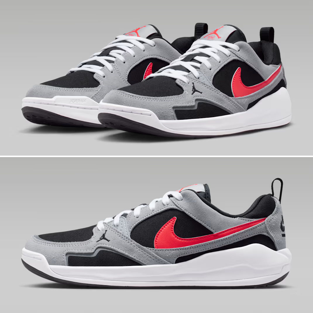 Jordan CMFT Era Black Wolf Grey White Infrared 23 Mens Shoes HJ6777-006