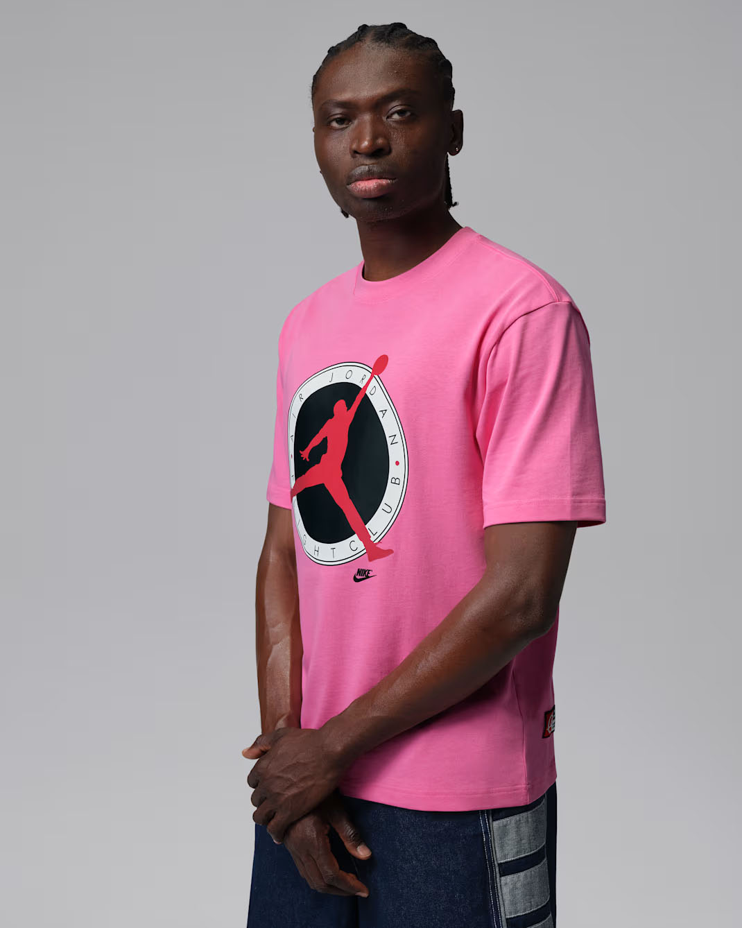 Jordan Flight Club Men's T-Shirt Pinksicle 1