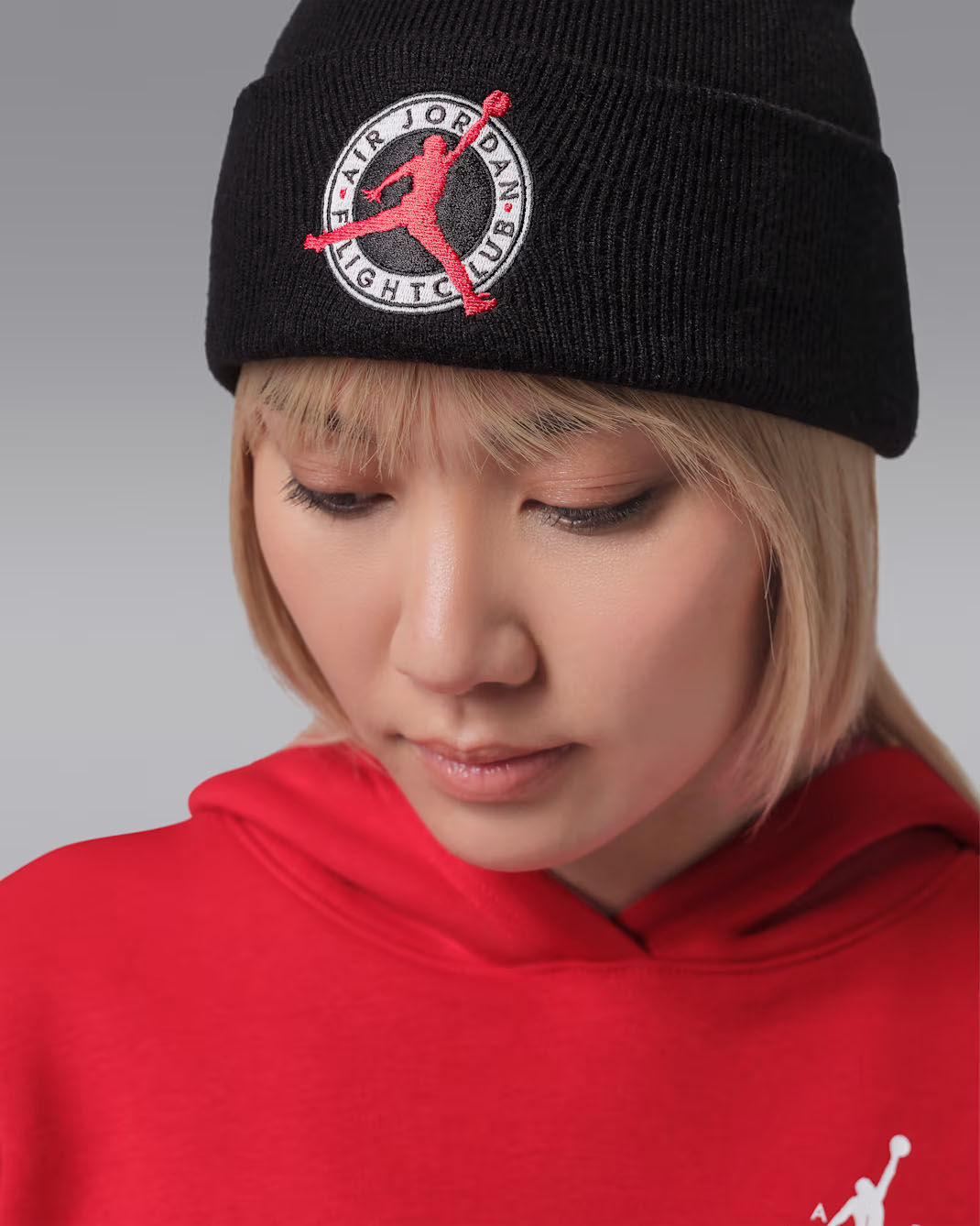 Jordan Flight Club Peak Beanie Black 3