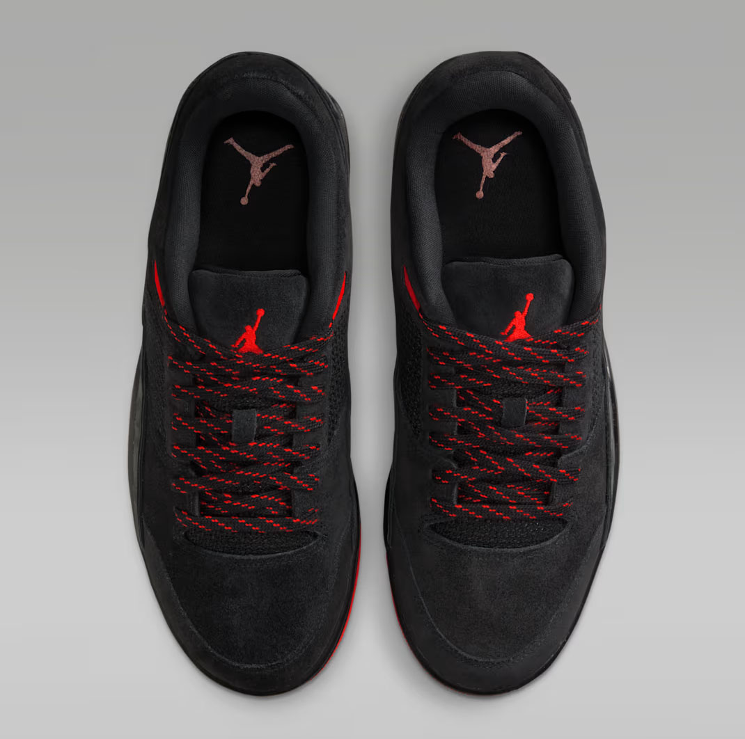 Jordan Flight Court Black Infrared 23 Mens Sneakers 4