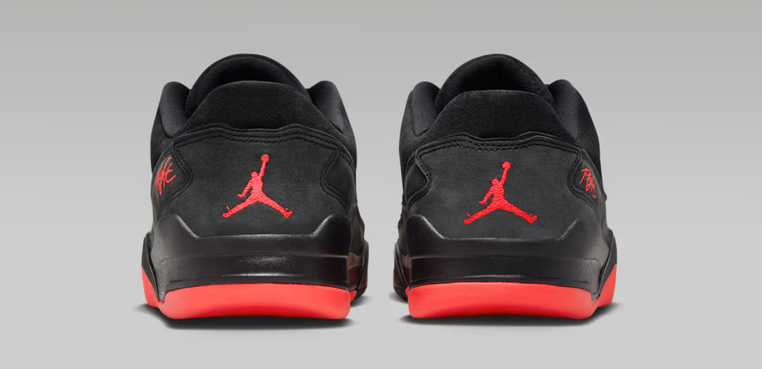Jordan Flight Court Black Infrared 23 Mens Sneakers 6