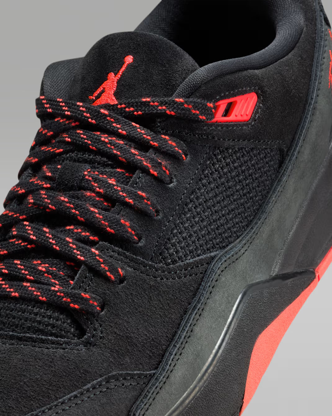Jordan Flight Court Black Infrared 23 Mens Sneakers 8