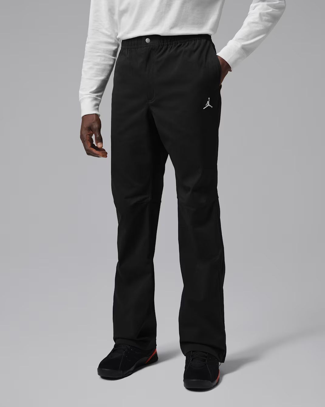 Jordan Flight Essentials Mens Pants Black Sail 1