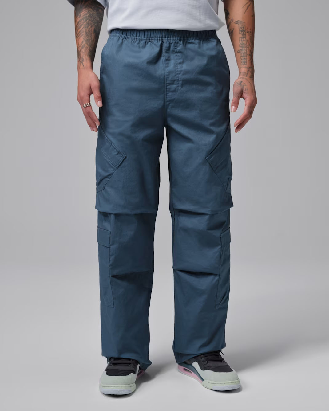 Jordan Flight Mens Utility Pants Squadron Blue 1