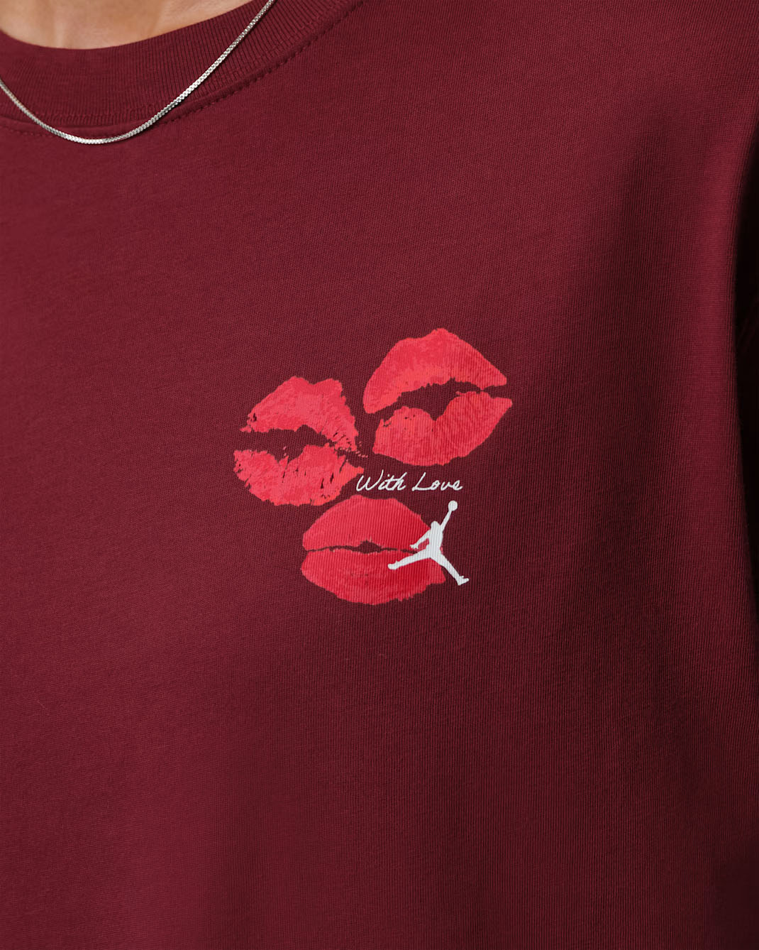 Jordan Flight With Love Valentines Day 2026 Womens T Shirt Team Red 2