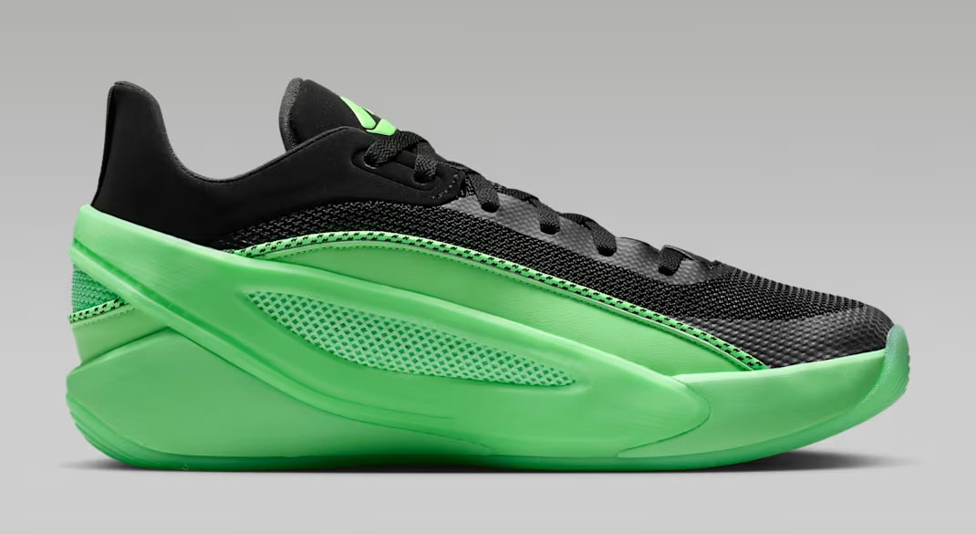 Jordan Luka 5 Venom Basketball Shoes Black Illusion Green 3