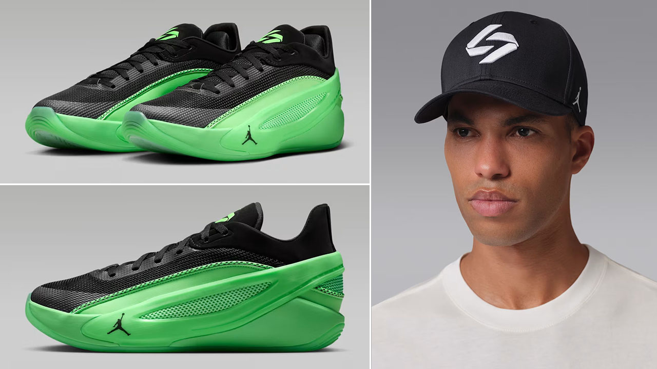 Jordan Luka 5 Venom Shoes and Hat