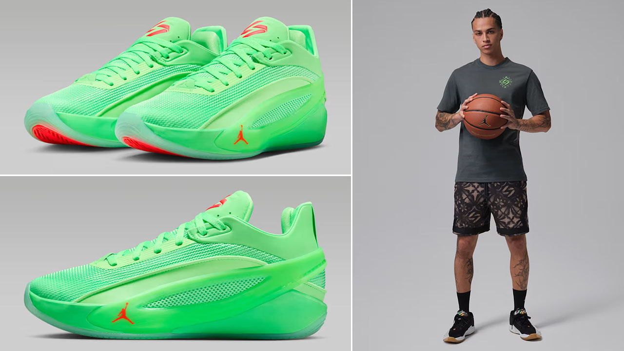 Jordan Luka 5 Viper Edge Shoes Shirt Shorts Outfit