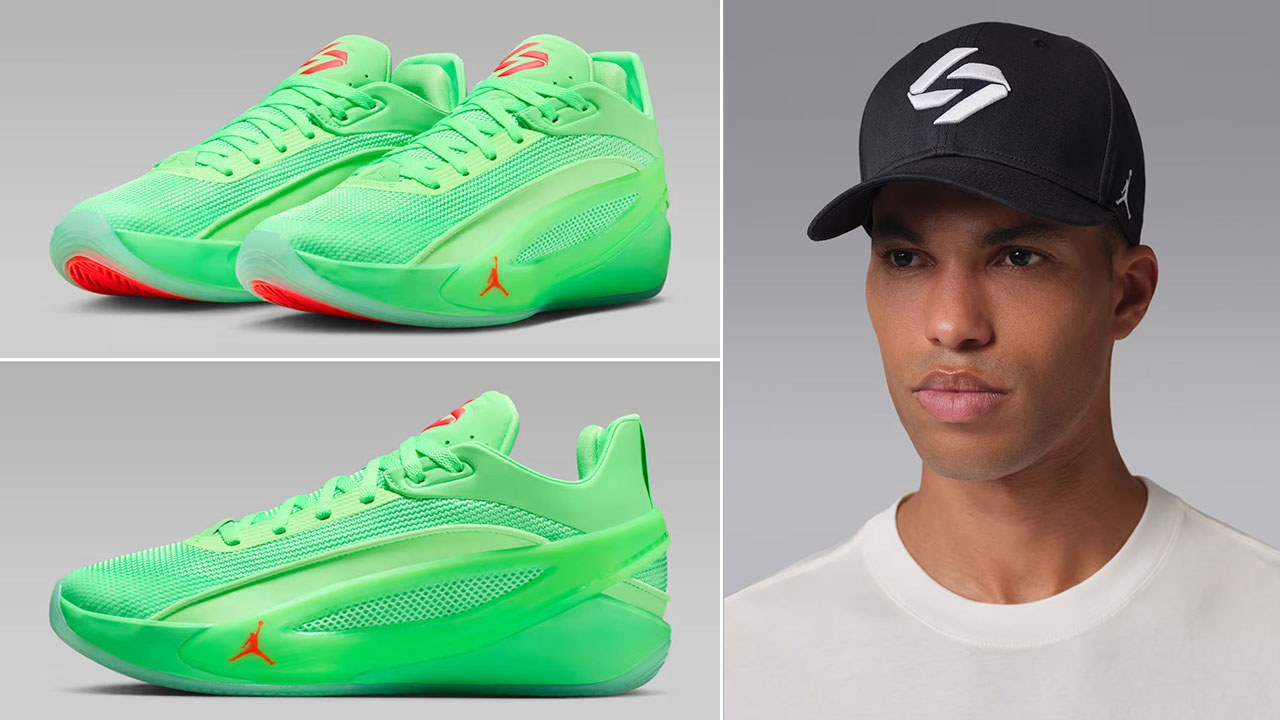 Jordan Luka 5 Viper Edge Shoes and Hat