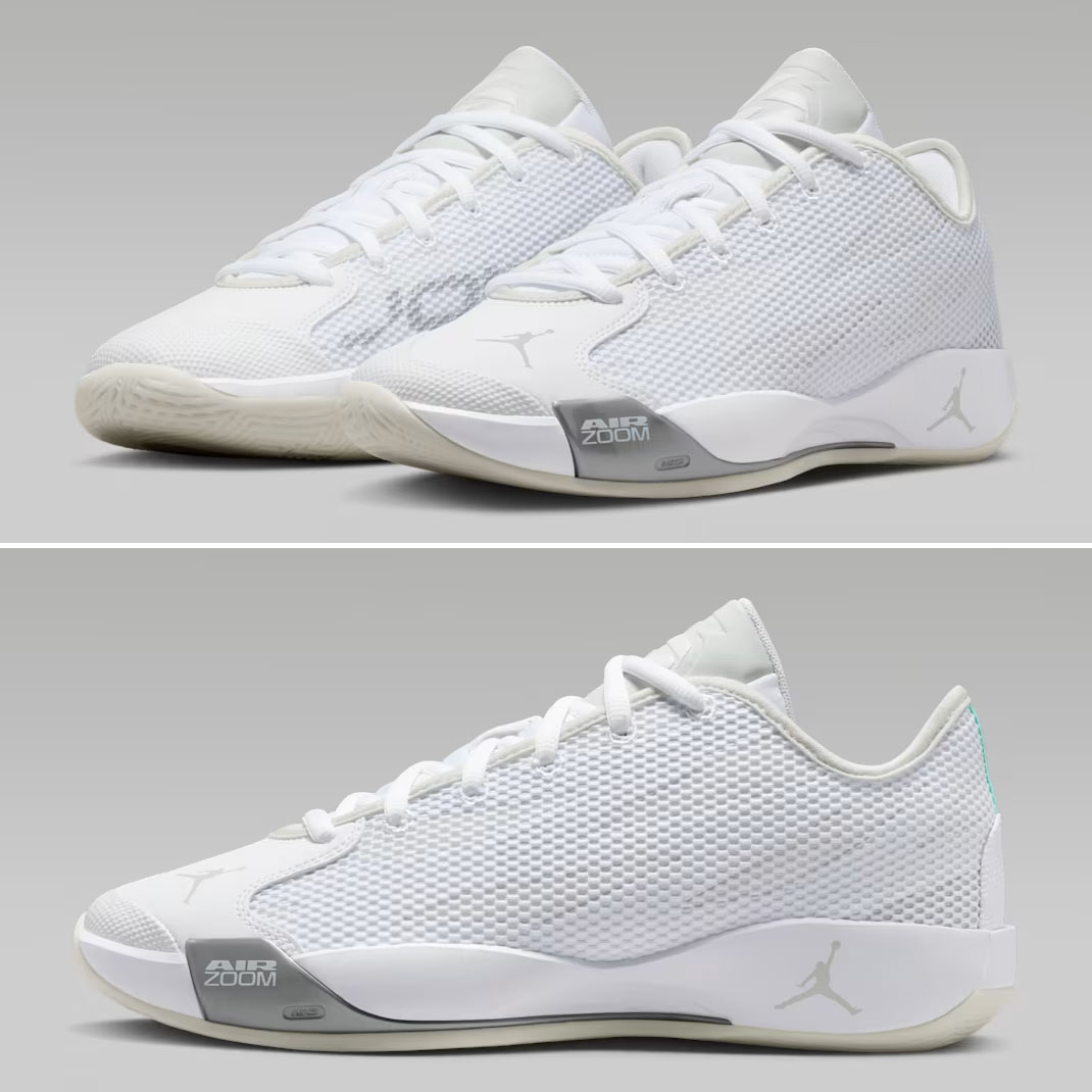 Jordan Luka 77 Pure Money White Metallic Silver Basketball Shoes IF1610-100