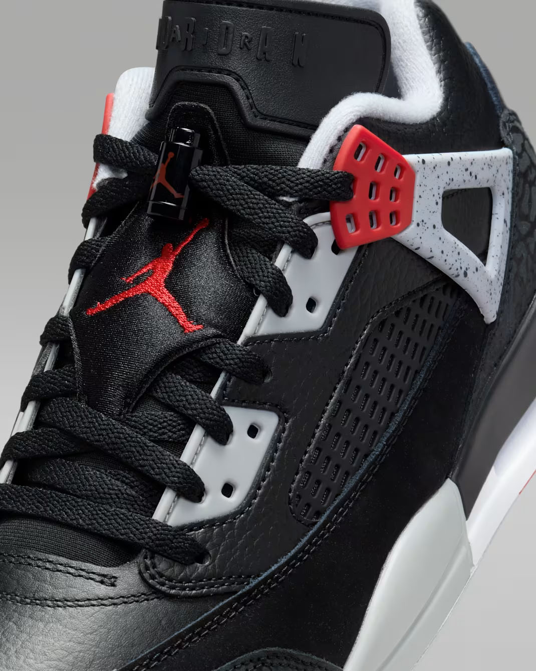 Jordan Spizike Low Black Cement Mens Shoes 7
