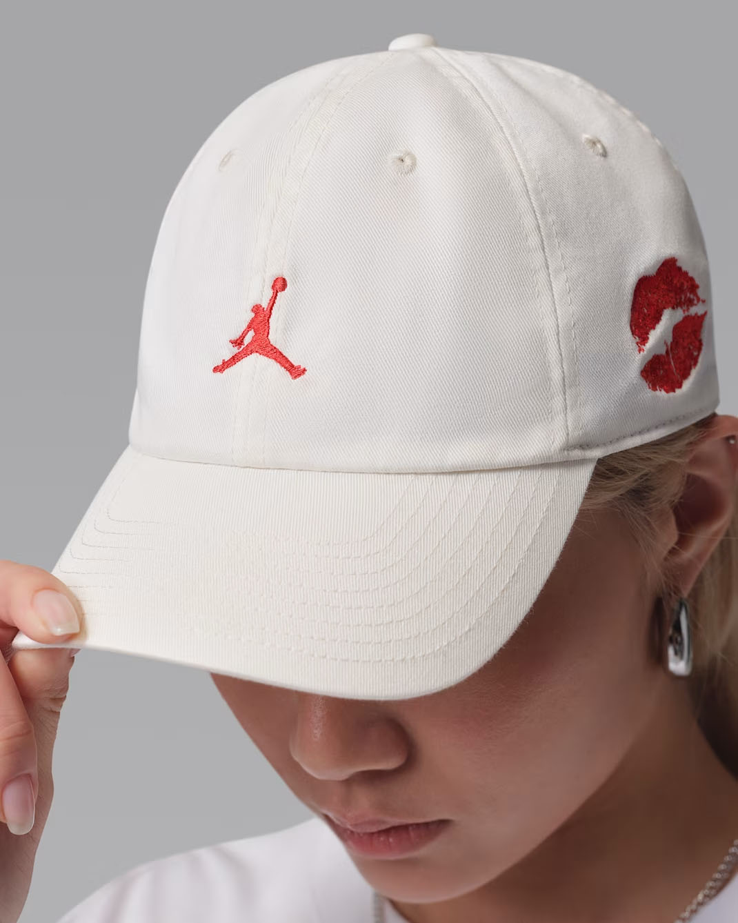 Jordan Valentines Day 2026 Club Cap Hat Sail Red 3