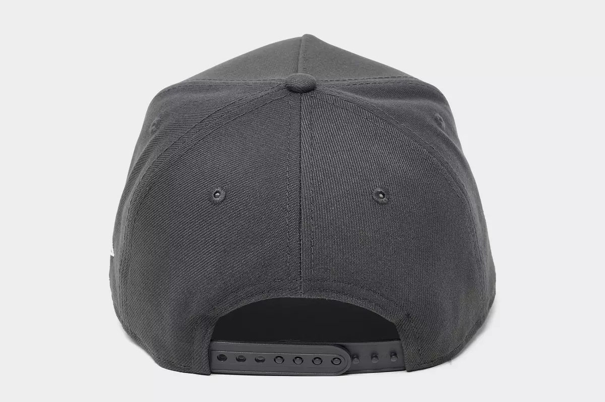 New Era New York Mets 9FORTY A Frame Snapback Hat Graphite Grey 2